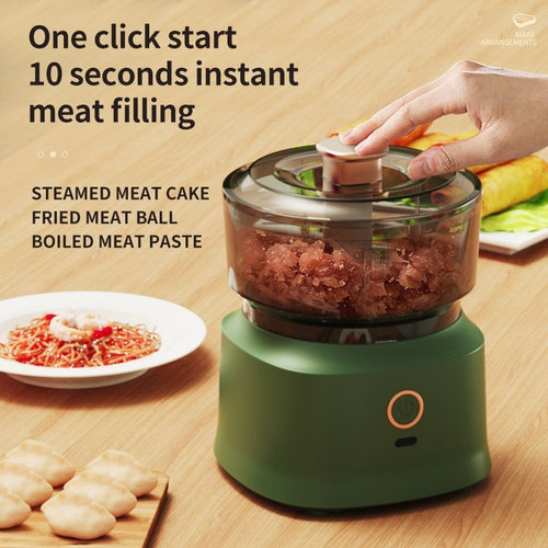 Automatic Electric Garlic Press